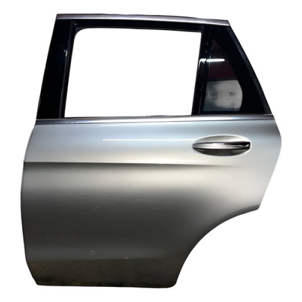 Porta Traseira Esquerda Mercedes Glc 220 D Traseira Esquerdo Prateado