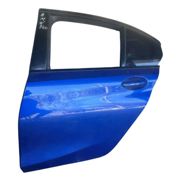 Porta Traseira Esquerda Bmw 320 2019 / 2024 Traseira Esquerda Azul