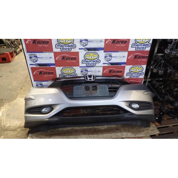 Parachoque Dianteiro Completo Honda Hrv 2016 / 2018 Prateado