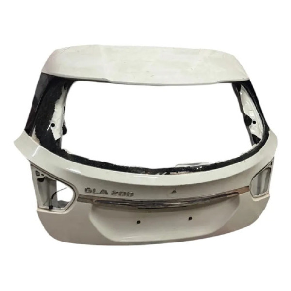Tampa Traseira C/aerofólio Mercedes Gla 15/19 Branco