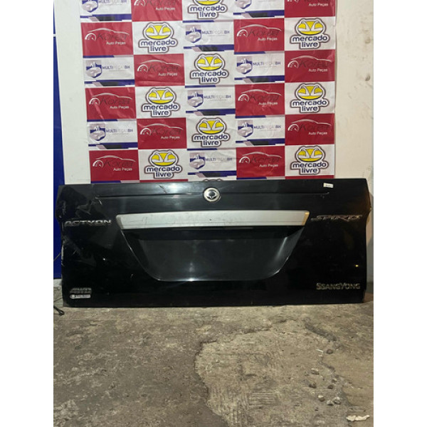Tampa Traseira Ssang Yong Actyon Sports Preto