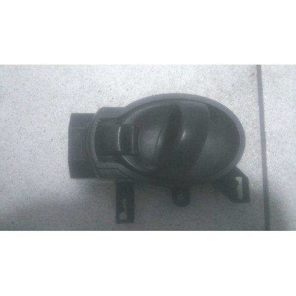 Maçaneta Interna Dianteira Direita Nissan Versa/march Preto Dianteira
