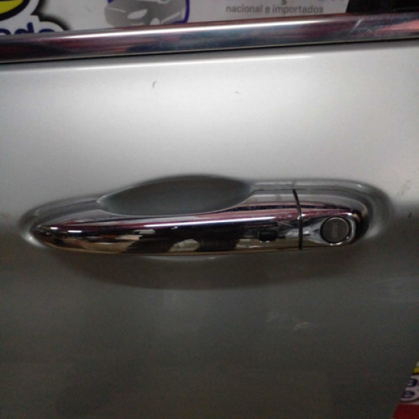 Maçaneta Externa Dianteira Esquerda Fiat Toro Prateado