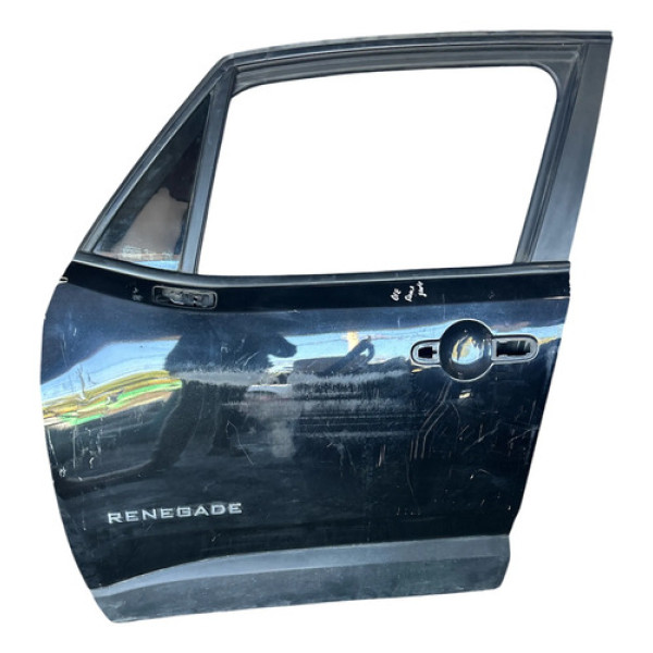 Porta Dianteira Esquerda Jeep Renegade 15/25 Dianteira Esquerda Preta