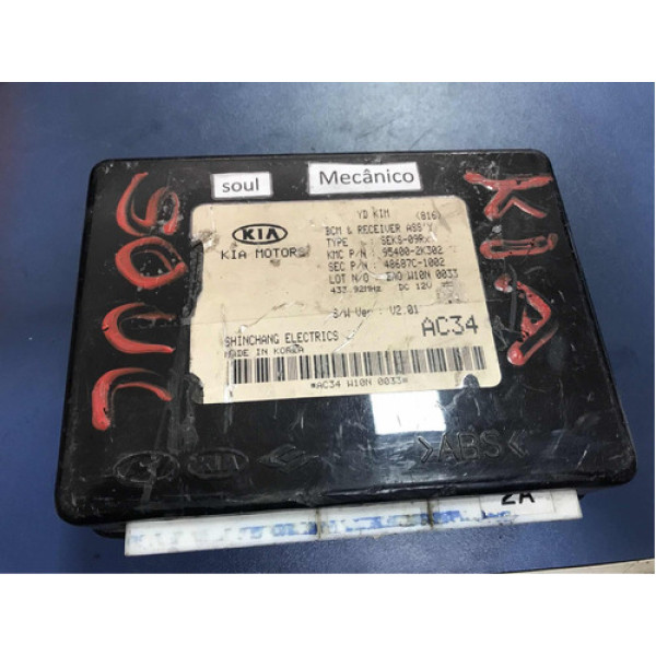 Módulo Conforto E Alarme (954002k302) Kia Soul