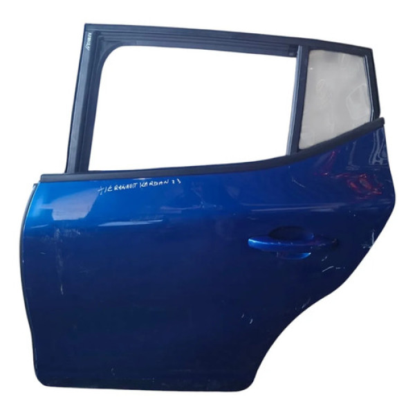 Porta Traseira Esquerda Renault Kardian 23/26 Traseira Esquerda Azul