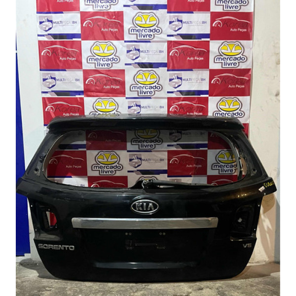 Tampa Traseira Kia Sorento 2010/2014 Preto