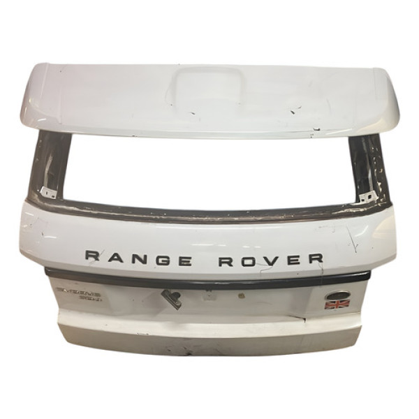 Tampa Traseira S/ Aerofólio Land Rover Evoque 2012 / 2016 Branco