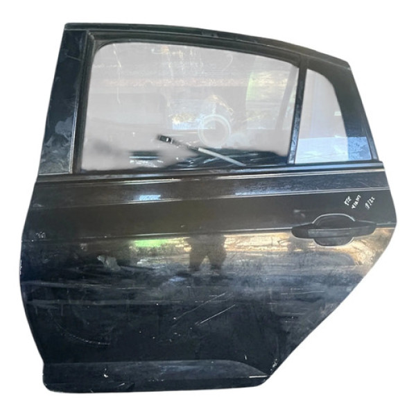 Porta Traseira Esquerda Volkswagen Virtus 2018/2022 Traseira Esquerda Preto