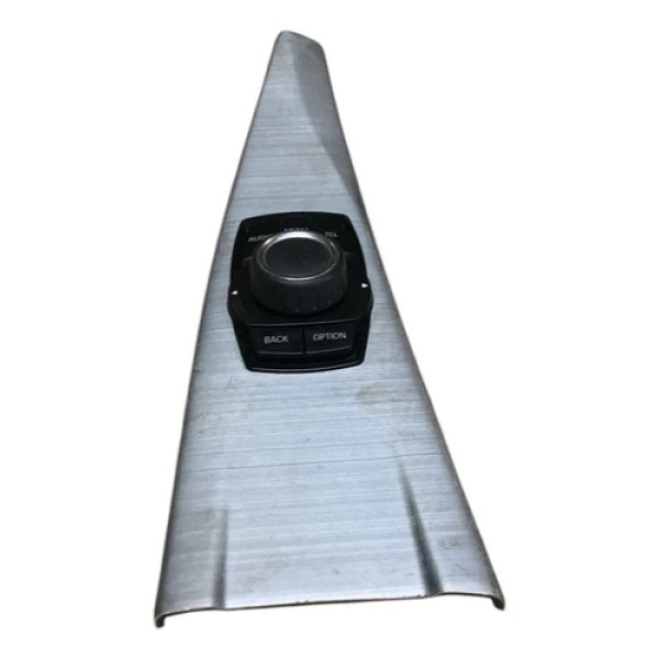 Botão Com Moldura Multimídia (ze931769502) Bmw 320 2013/18 Cinza