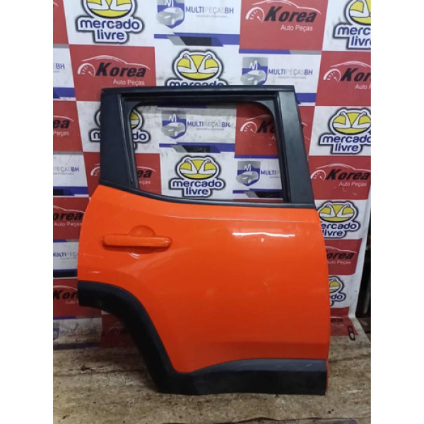 Porta Traseira Direita Jeep Renegade 2022 / 2024 Traseira Direito Laranja
