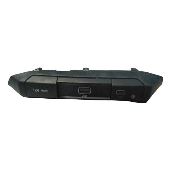 Conector Usb/carregador Tel.(10r0611587)kia Niro  22/24 Preto