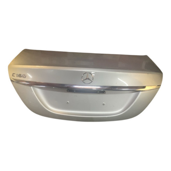 Tampa Traseira Mercedes C180 2015/2020 Prateado
