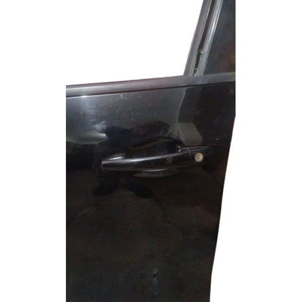 Maçaneta Externa Porta Dianteira Esquerda Peugeot 2008 15/23 Preto Dianteira