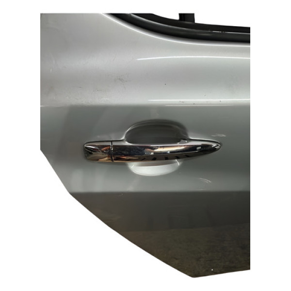 Maçaneta Externa Porta Traseira Direita Nissan Leaf Prateado Traseira
