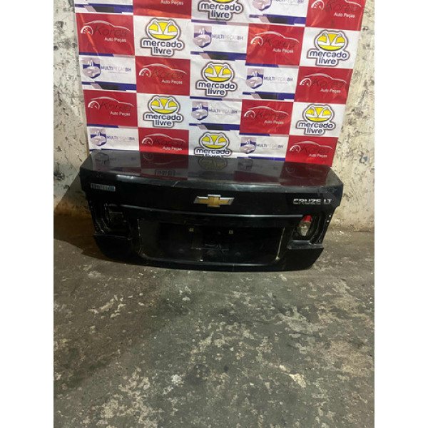 Tampa Traseira Chevrolet Cruze Sedan 2012/2014 Preto
