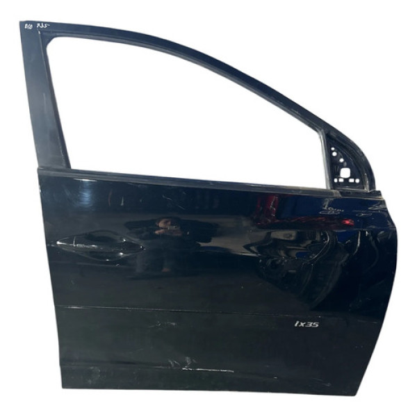 Porta Dianteira Direita Hyundai Ix35 2010/21 Dianteira Direita Preto