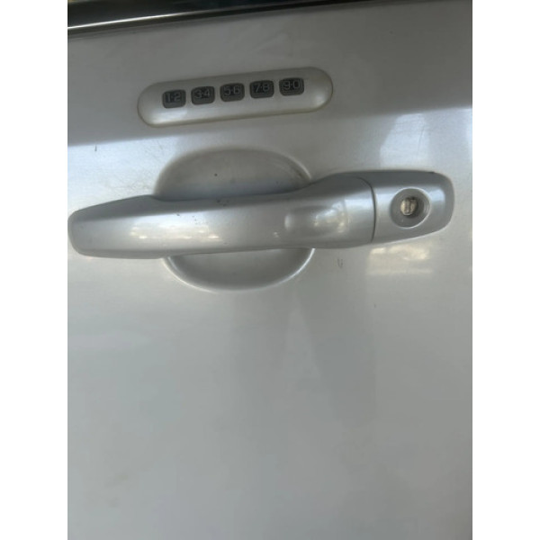 Maçaneta Externa Dianteira Esquerda Ford Edge 11/14 Branco Dianteira