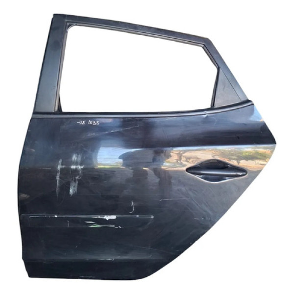 Porta Traseira Esquerda Hyundai Ix35 10/21 Traseira Esquerda Preto
