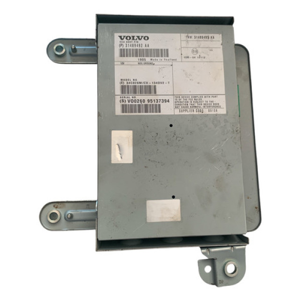 Módulo Som (31489492aa) Volvo V40 2013 / 2019 Prateado