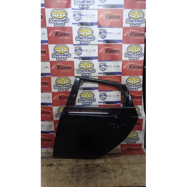Porta Traseira Esquerda Volvo V40 2013 / 2021 Traseira Esquerdo Preto