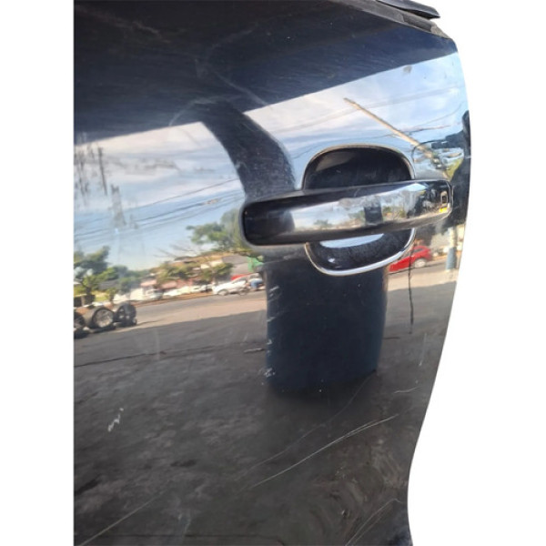 Maçaneta Externa Porta Dianteira Esquerda Audi A4 2008/15 Preto Dianteira