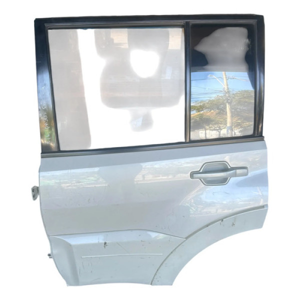 Porta Traseira Esquerda Pajero Full 2014/2016 Traseira Esquerda Branco