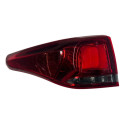 Lanterna Traseira Esquerda Chery Tiggo 7 2019 Esquerdo/motorista Vermelho