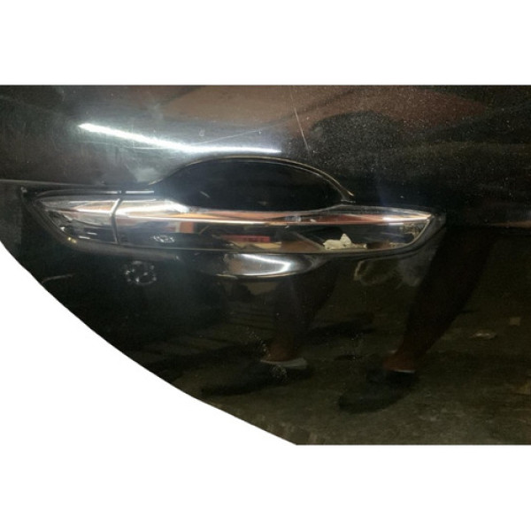 Macaneta Externa Porta Traseira Direit Honda Civic G10 17/21 Prateado Traseira
