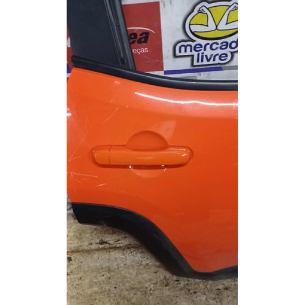 Maçaneta Externa T.d Jeep Renegade 2022 / 2024 Laranja/orange Dianteira
