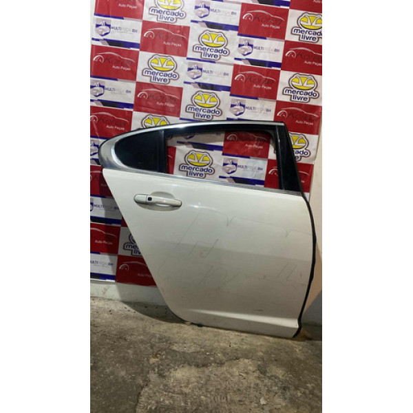 Porta Traseira Direita Jaguar Xf 2013 Traseira Direito Branco