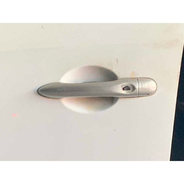 Maçaneta Externa Dianteira Esquerda Renault Fluence Prata Dianteira