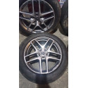 Jogo De Rodas 19 C/ Pneus Mercedes Glc250 Prateado