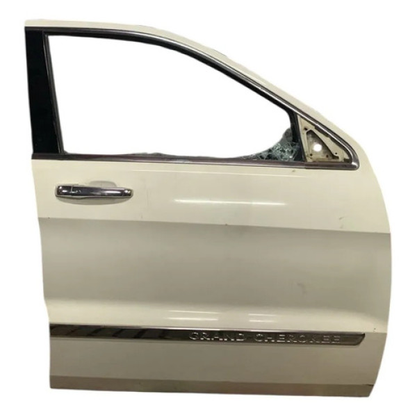 Porta Dianteira Direita Jeep Gran Cherokee 2011/2014 Dianteira Direito Branco