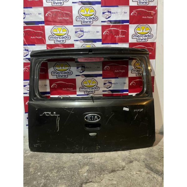 Tampa Traseira Kia Soul Preto
