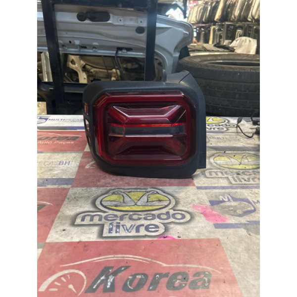 Lanterna Traseira Esquerda Led Jeep Renegade 2022 / 2023 Esquerdo Vermelho