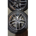 Jogo De Rodas 19 C/ Pneus Mercedes Glc250 Prateado