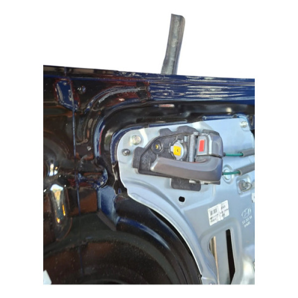 Maçaneta Interna Porta Traseira Direita Hyundai Ix35 10/21 Cinza Traseira
