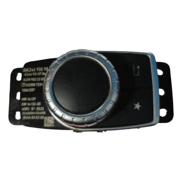 Botão Multimídia(a2469009815)mercedes Gla 200 18/20 Preto
