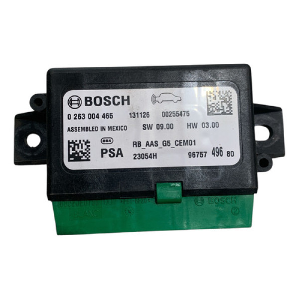 Módulo Estacionamento (9675749680) Peugeot 2008  16/18 Preto