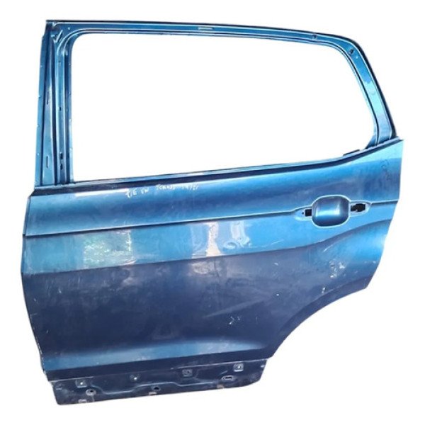 Porta Traseira Esquerda Volkswagen Tcross 2019/2025 Traseira Esquerda Azul