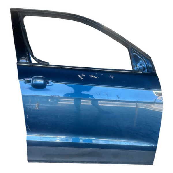 Porta Dianteira Direita Volkswagen Tcross 2019/2025 Dianteira Direta Azul