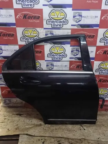 Porta Traseira Direita Mercedes C180 / C200 / C250 2009/2014 Traseira Direito Preto
