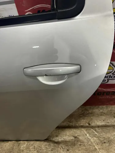 Maçaneta Externa Traseira Esquerda Renault Duster 2011/2015 Prata Traseira