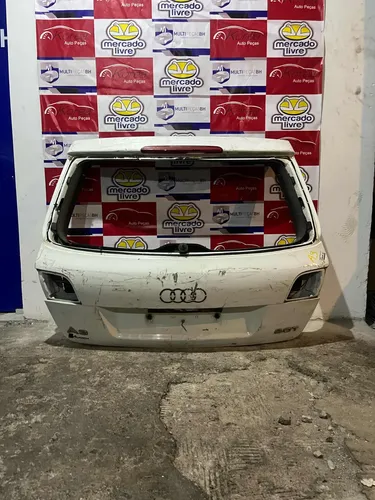 Tampa Traseira Audi A3 Hatch 2012 Branco