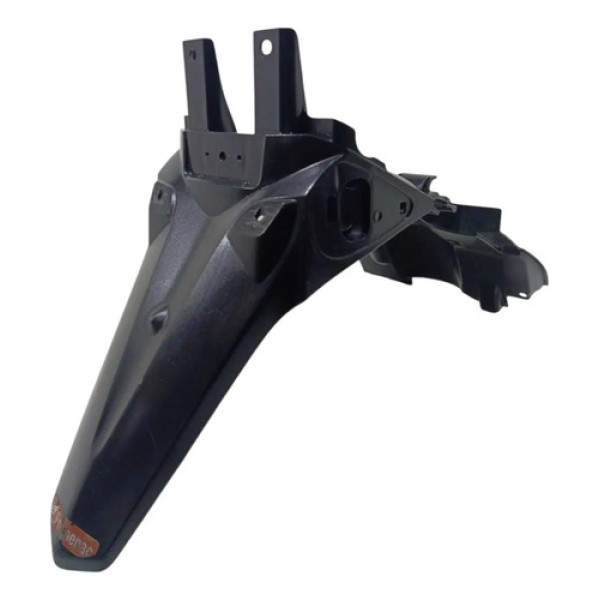 Paralama Suporte Placa Honda Biz 125 11/17 Original Preto