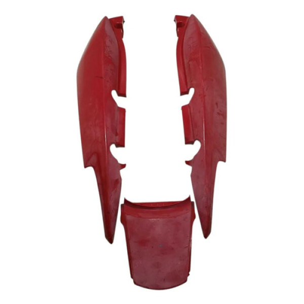 Carenagens Rabeta Completa Honda Cg 125 Fan Ks 09/13 Origina Vermelho