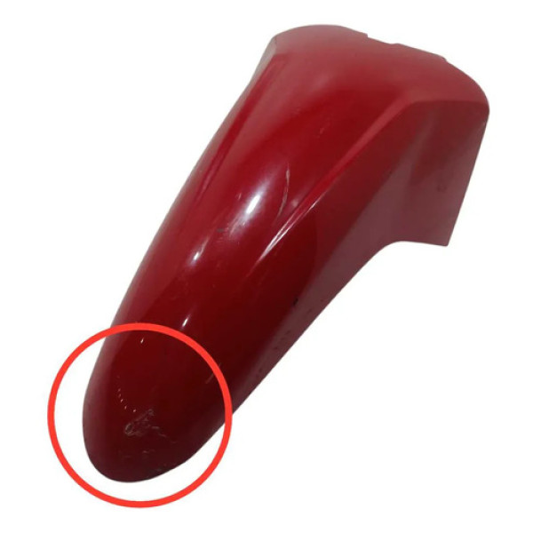 Paralama Dianteiro Honda Biz 125 18/24 Original Vermelho