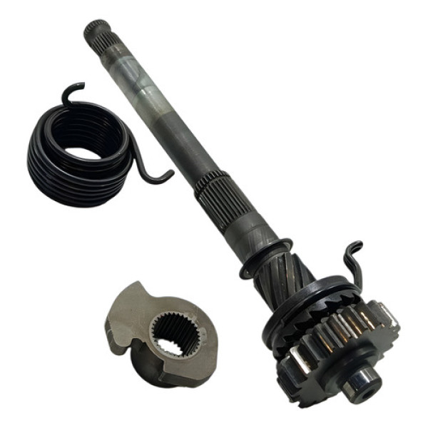 Eixo Pedal Partida Honda Biz 100 98/05 Original Prateado