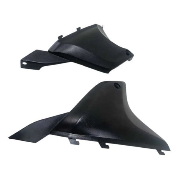 Carenagens Lateral Inferior Par Honda Biz 125 11/17 Original Preto